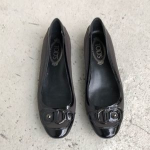 💚Tod’s black flats